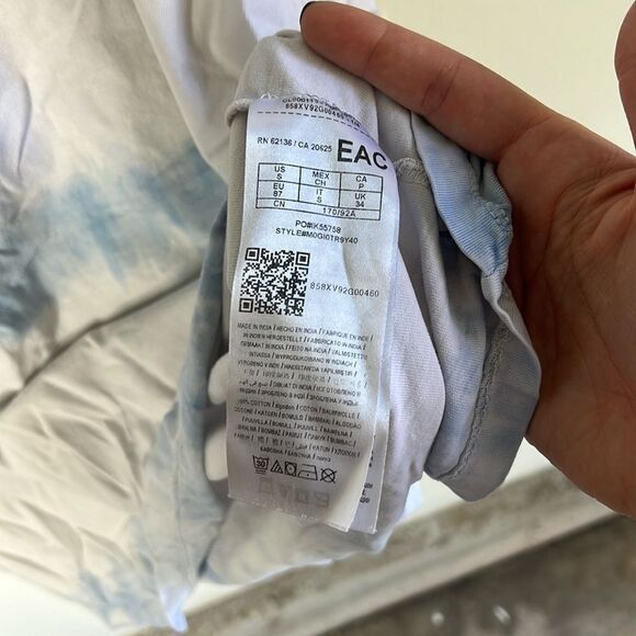 Vintage Guess Tie Dye Logo Mens T shirt size Small - Picture 6 of 10